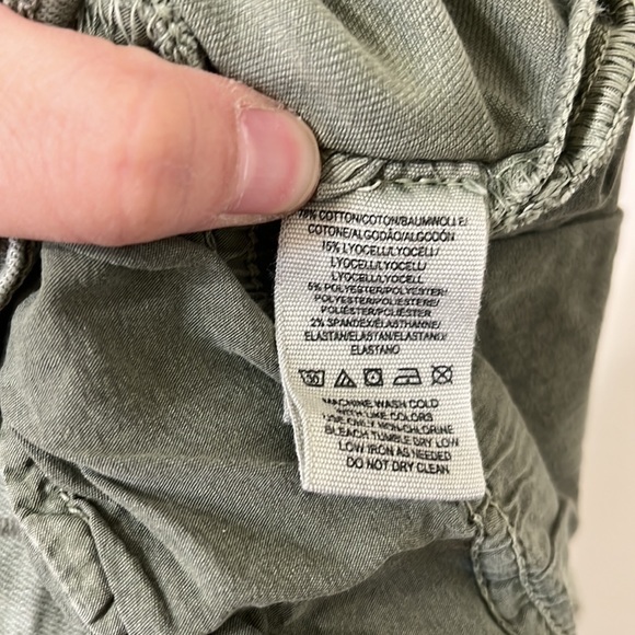 Free People Moss High Rise Distressed Busted Knee Skinny Jeans Size 31 - Picture 12 of 12